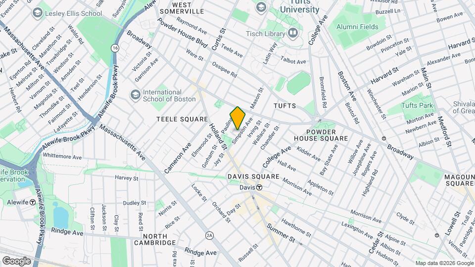 36 Simpson Ave, Unit 1 Mapa y Detalles de la Ubicación