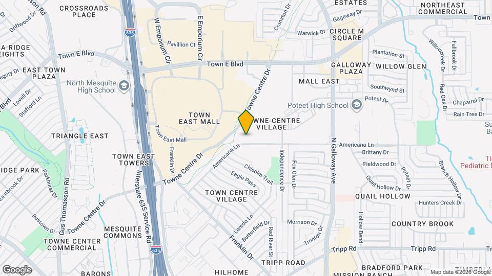 1217 Americana Ln, Unit 6102 Map and Location Details