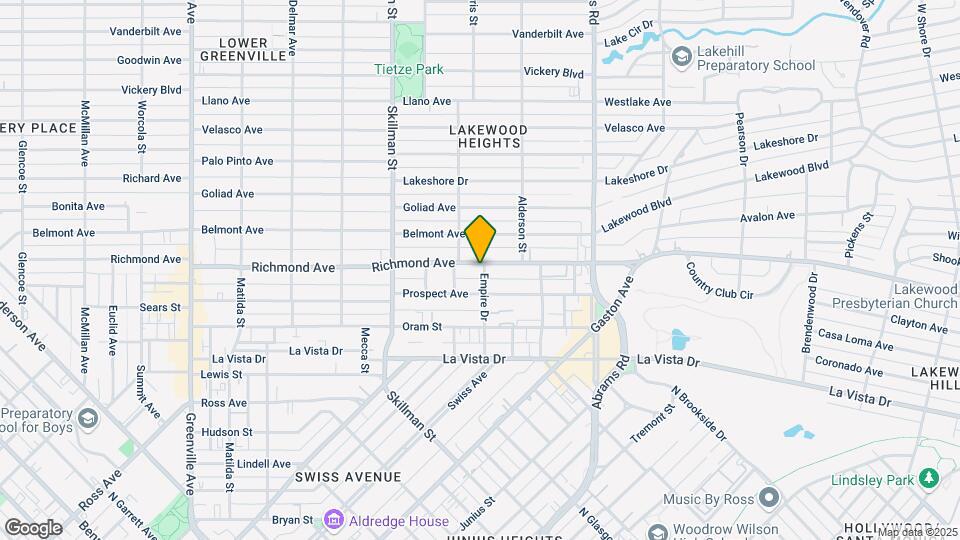 6226 Richmond Ave Map and Location Details