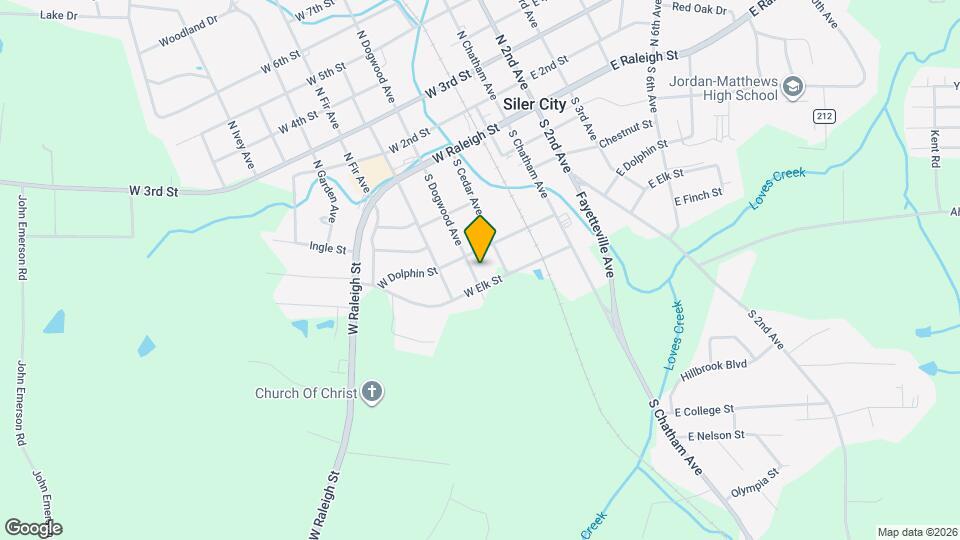 409 S Dogwood Ave Map and Location Details