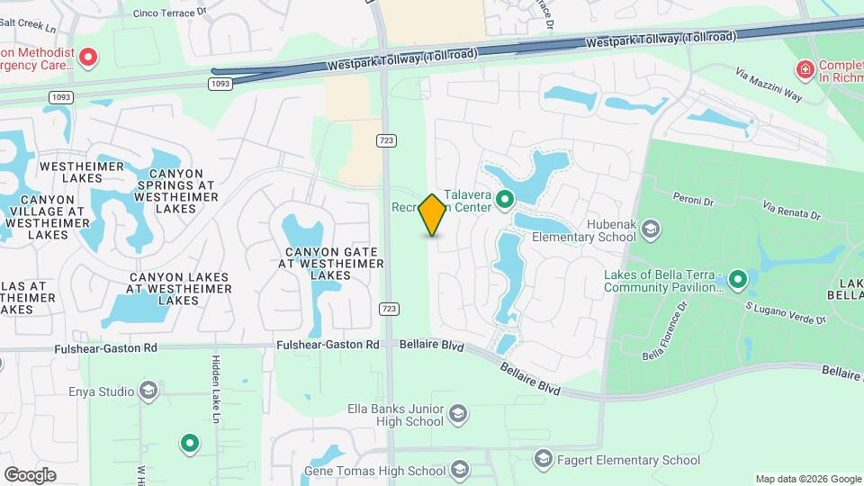 11215 Pavonia Creek Ct Map and Location Details