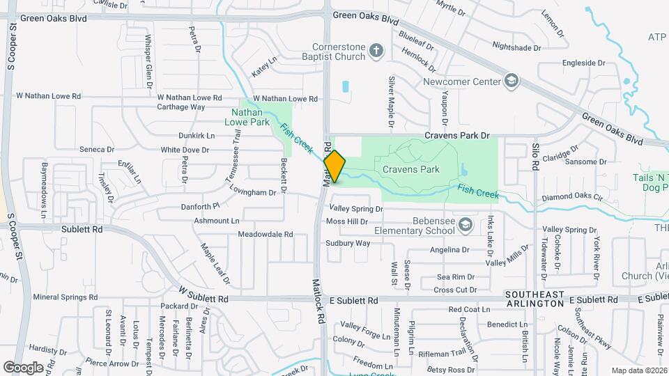 101 Caprock Dr Mapa y Detalles de la Ubicación