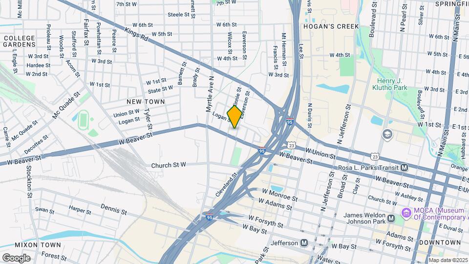 712 Eaverson St Map and Location Details