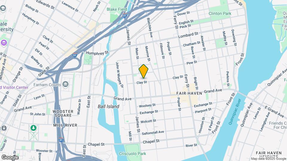 151 Clay Ave Map and Location Details