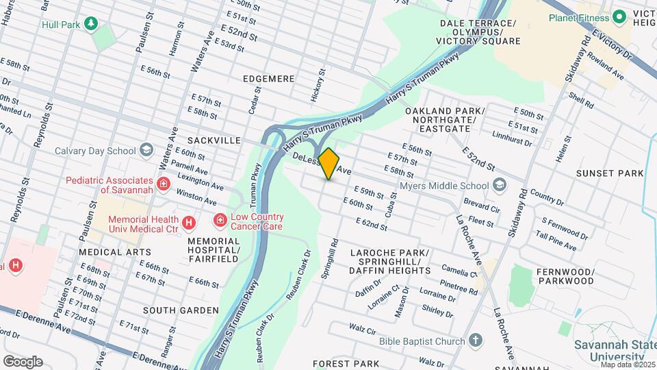 1801 E 59th St Map and Location Details