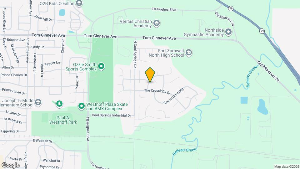 612 Zumwalt Crossing Map and Location Details