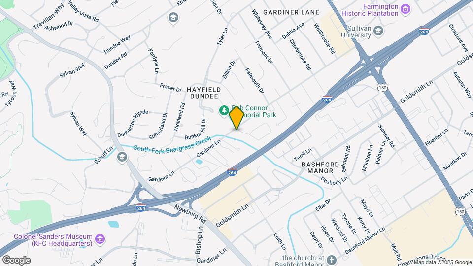 3100 Sunny Ln Mapa y Detalles de la Ubicación