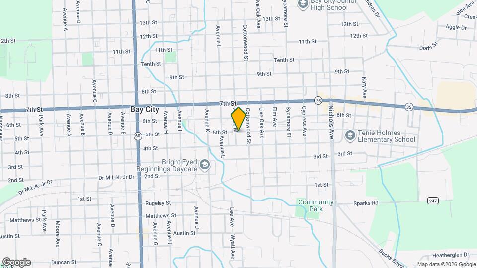 Orleans Apartments Map and Location Details