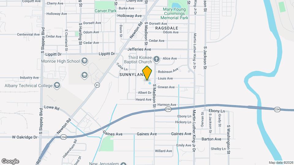 1810 Dunning Ln Map and Location Details