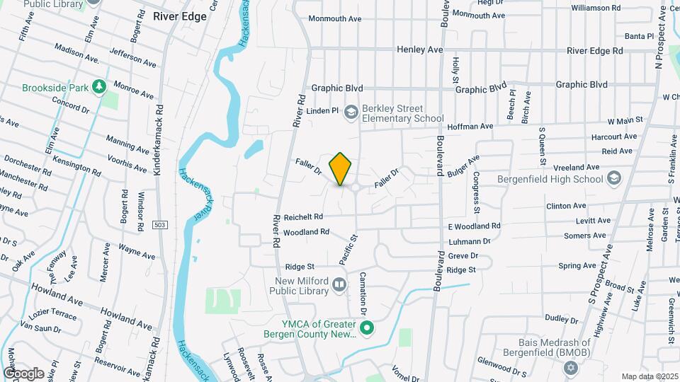 New Milford Estates Map and Location Details