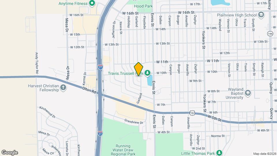 805 Garland Map and Location Details