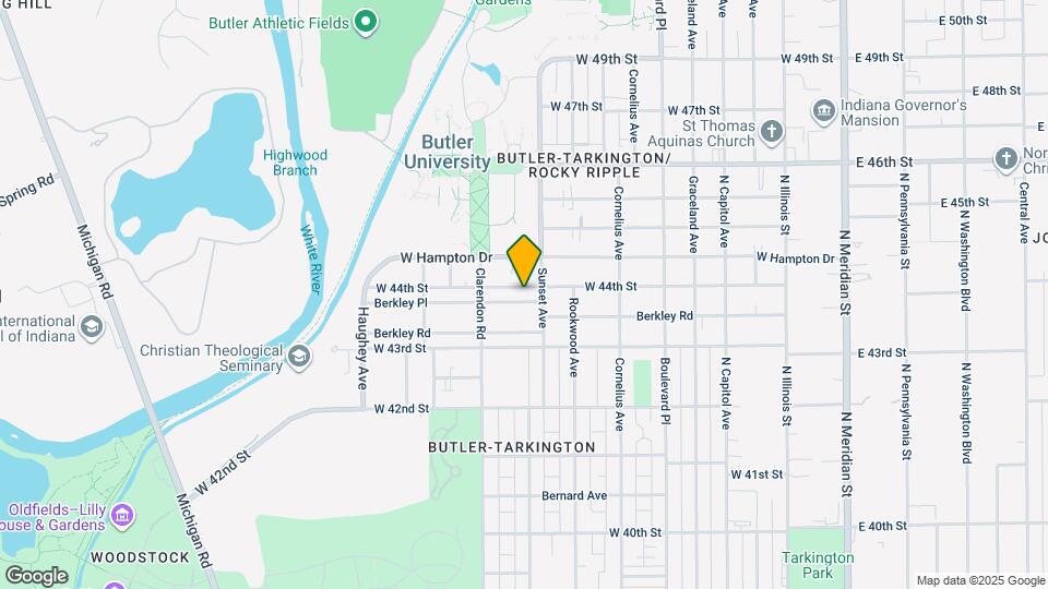 619 W 44th St Map and Location Details