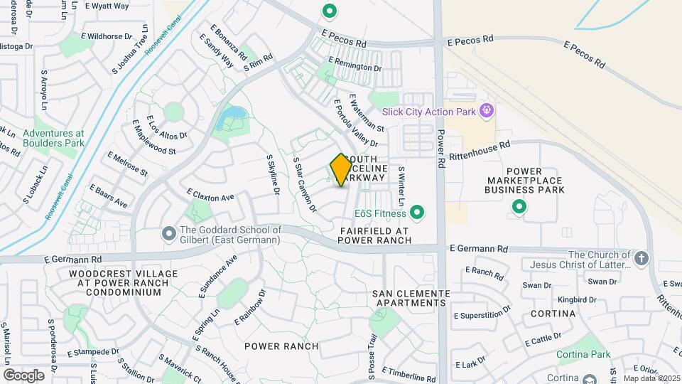 4519 E Melrose St Map and Location Details