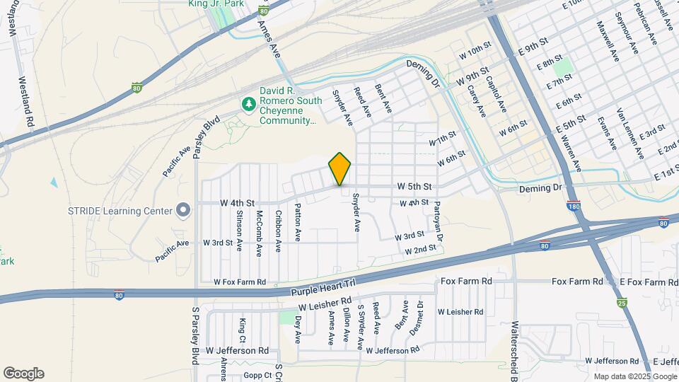 961 W 5th St Mapa y Detalles de la Ubicación