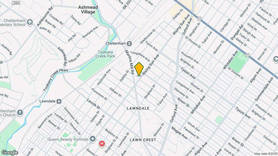 6720 Rising Sun Ave Map and Location Details