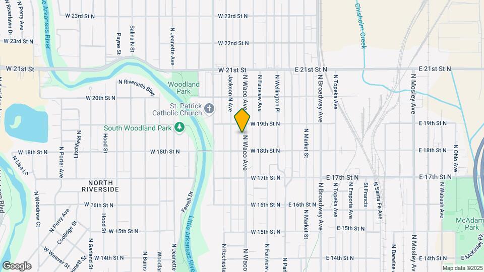 1933-1935 N Waco Ave Mapa y Detalles de la Ubicación