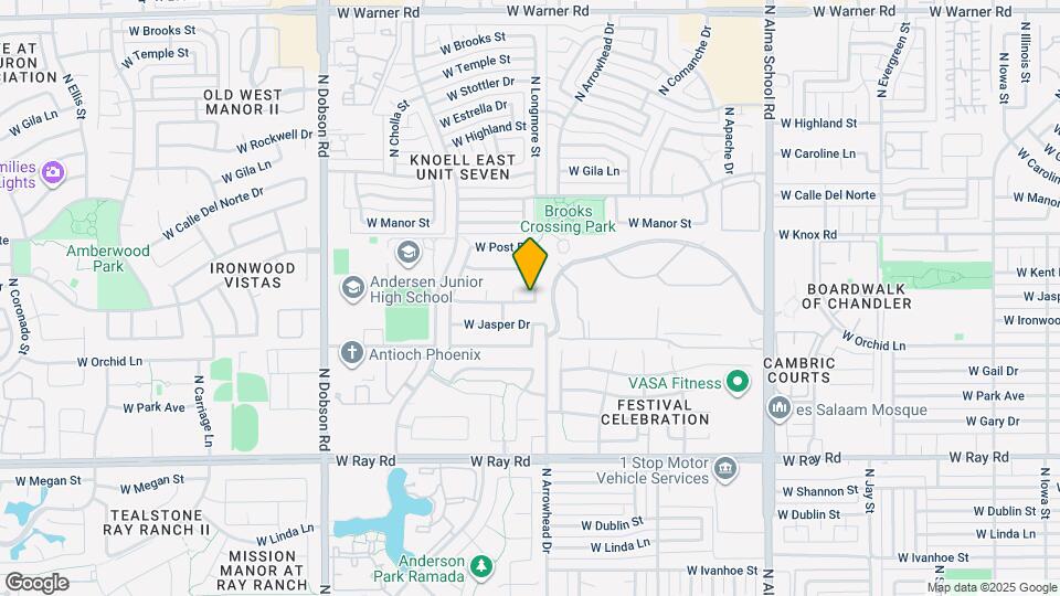 1310 N Longmore St Map and Location Details