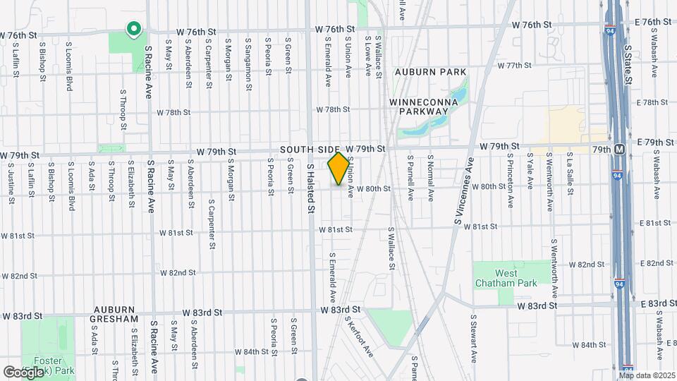 714 W 80th St Map and Location Details