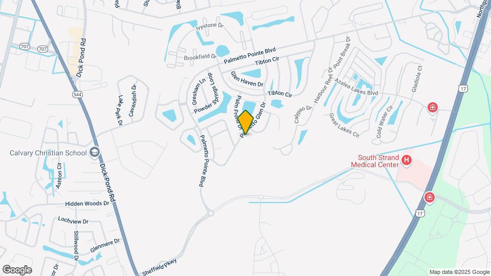 277 Palmetto Glen Dr Map and Location Details