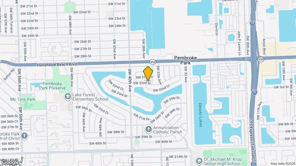 3790 SW 32nd St Mapa y Detalles de la Ubicación