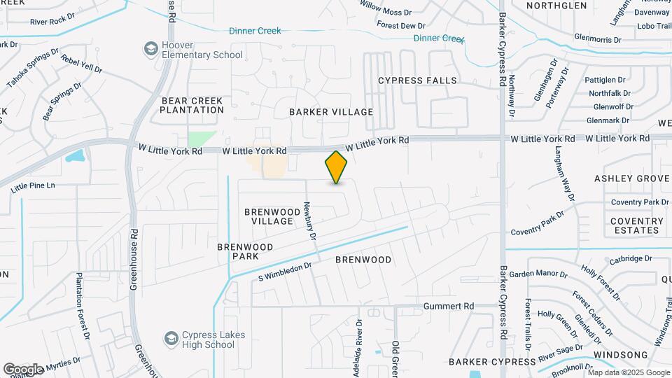 18586 N Lyford Dr Map and Location Details