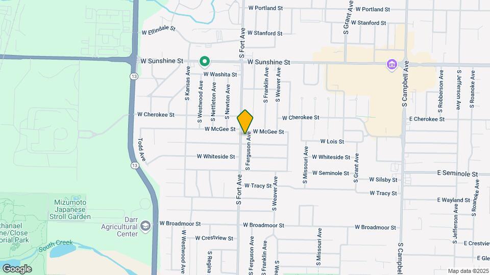 2055 S Ferguson Ave Map and Location Details
