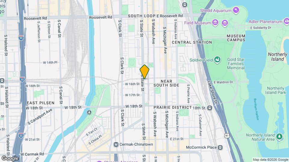 1569 S State St Map and Location Details