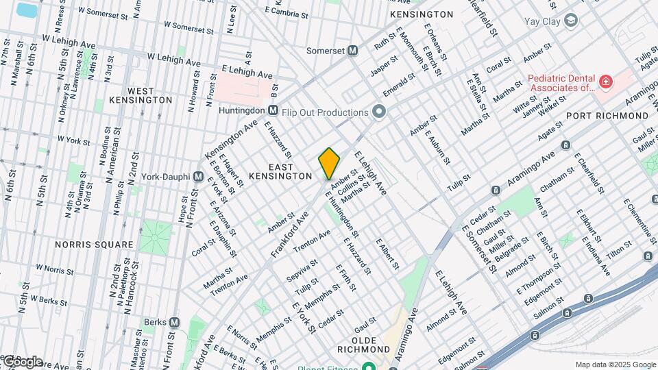 2605 Frankford Ave Map and Location Details