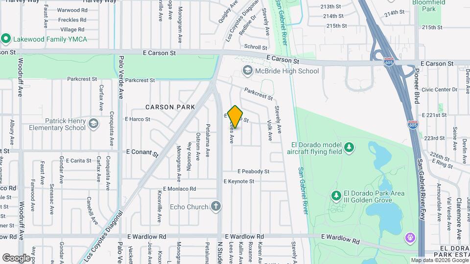 3734 Lees Ave Map and Location Details