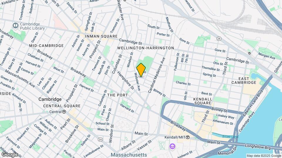 40 Plymouth St, Unit 2 Map and Location Details