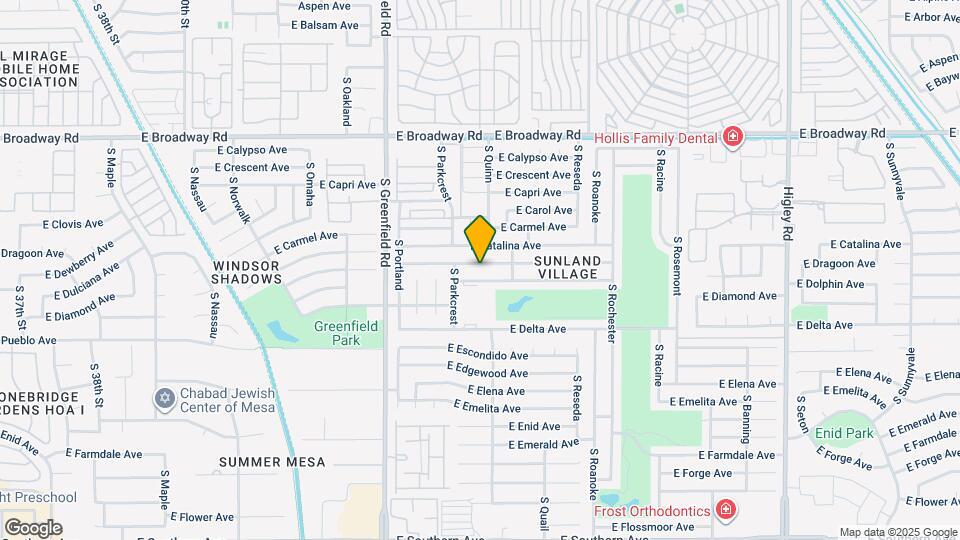 4559 E Dragoon Ave Map and Location Details