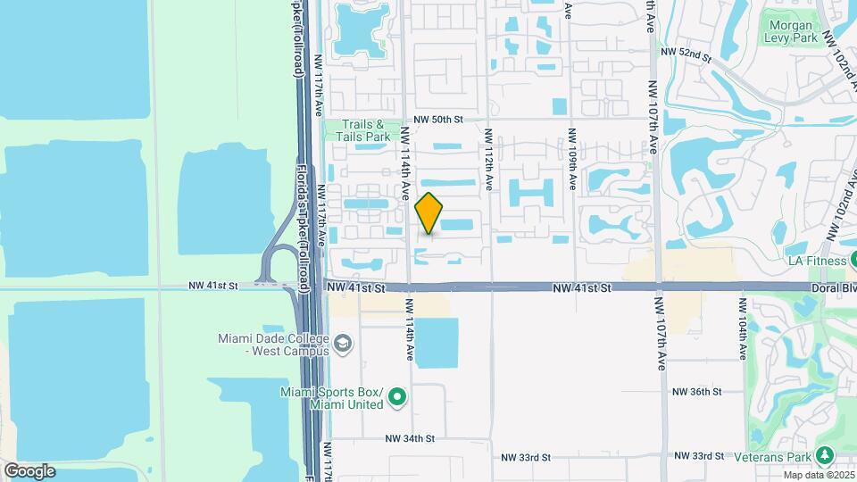 4316 NW 113th Ct Map and Location Details