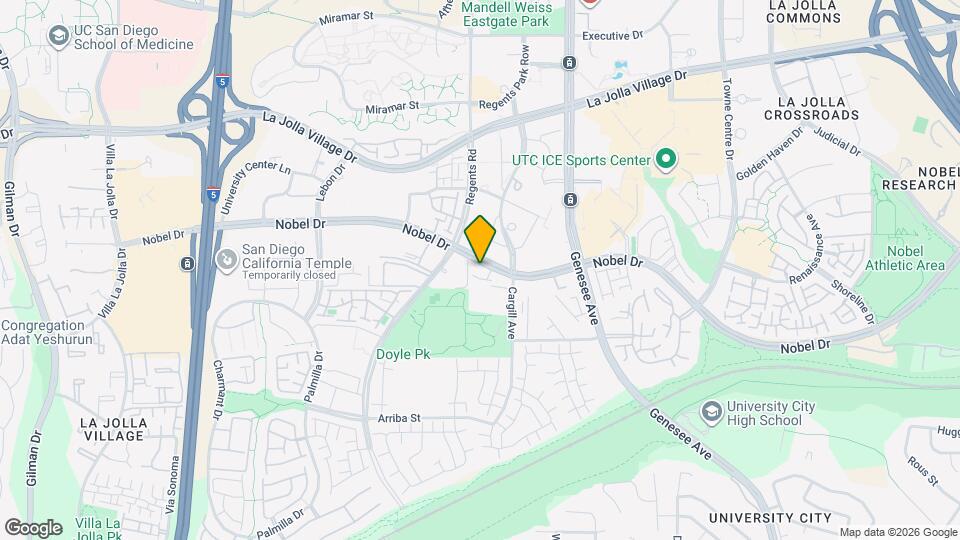 4085-4089-4089 Nobel Dr Map and Location Details