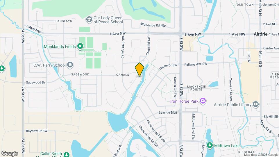 142 Canoe Crescent SW, Unit SI ID1386563P Map and Location Details