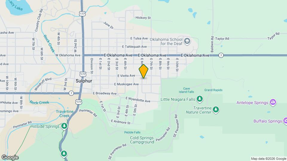 1009 E 6th St Map and Location Details