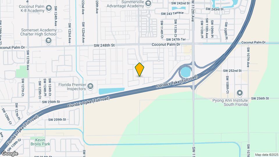 11709 SW 253rd St Map and Location Details