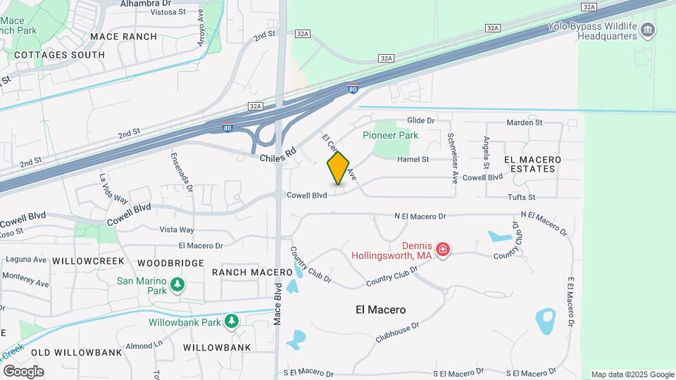 4903 Cowell Blvd, Unit Oasis Apartments A C D Map and Location Details