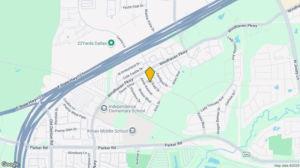 308 Enid Dr Map and Location Details