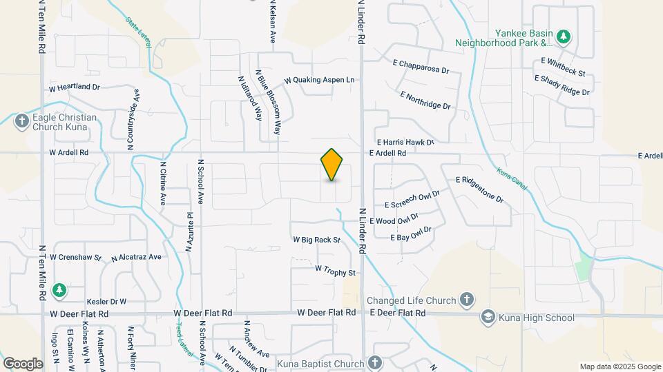 2245 N Mountain Ash Ave Map and Location Details