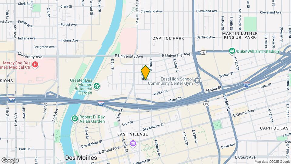 854 Buchanan St Map and Location Details