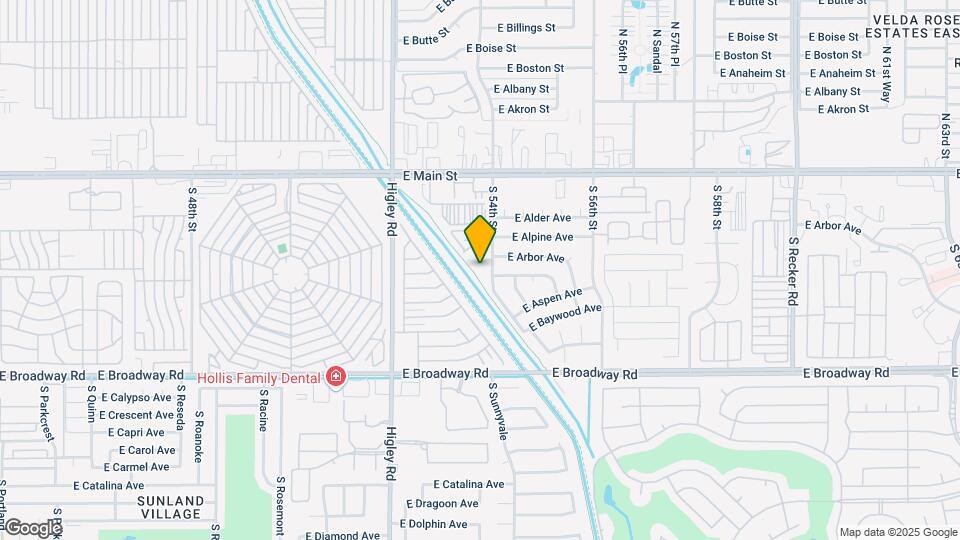 5349 E Arbor Cir Map and Location Details