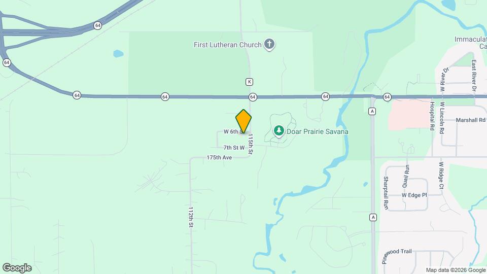 1926 W 6th St Map and Location Details