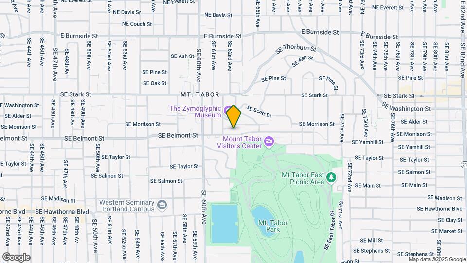 6243-6245 SE Belmont St Map and Location Details