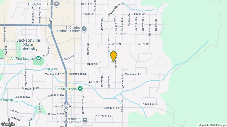 400 7th Ave NE Map and Location Details