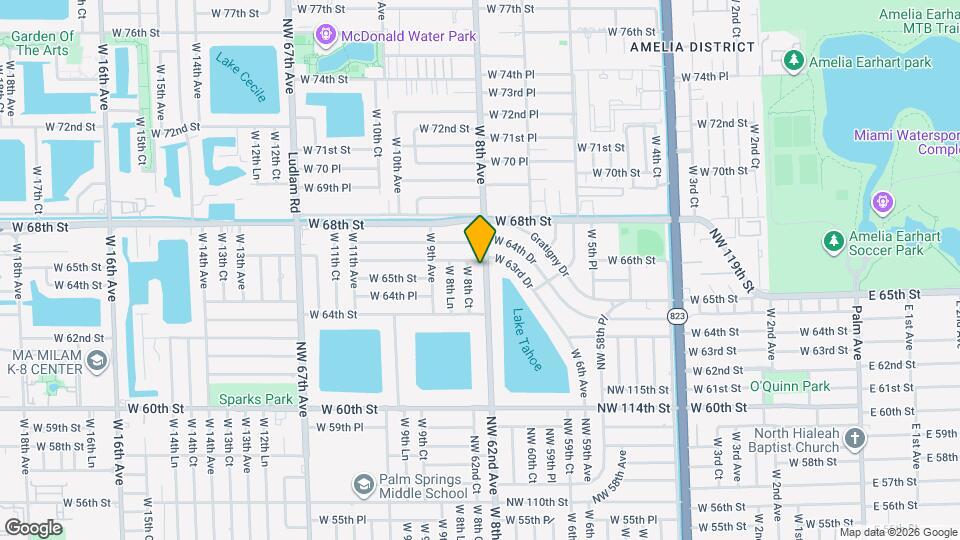 6550 W 8th Ave Map and Location Details