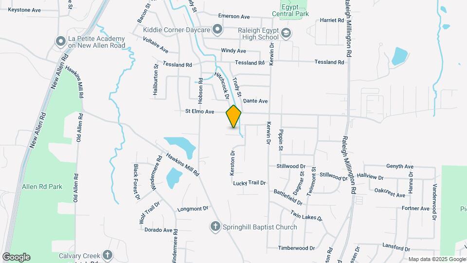 3830 Kerfield Dr Map and Location Details
