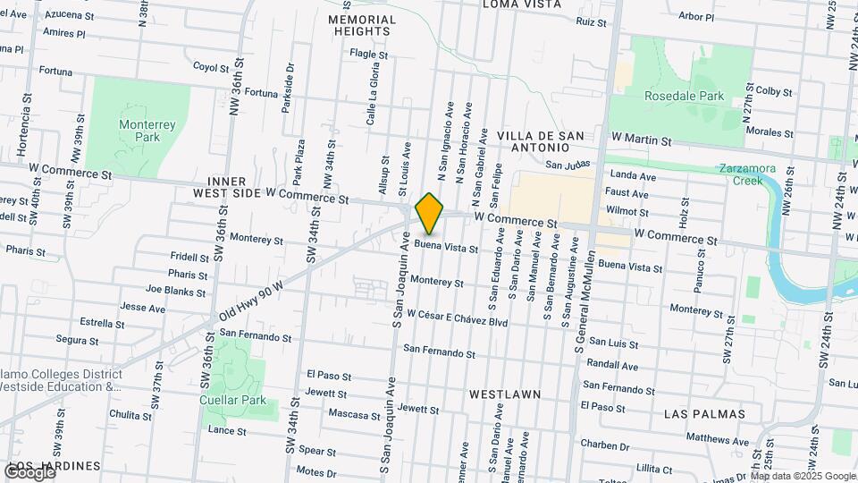 5415 Buena Vista St Map and Location Details