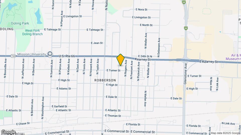 2310 N Prospect Ave Mapa y Detalles de la Ubicación