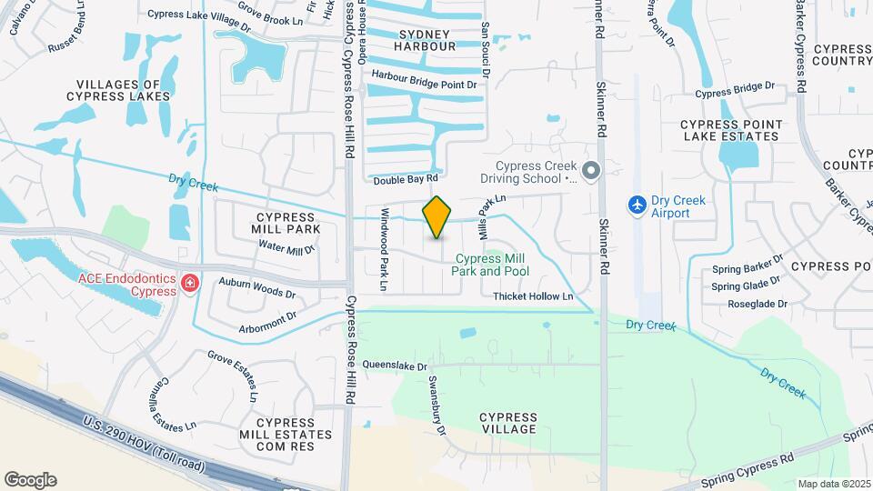 14715 Country Rose Ln Map and Location Details