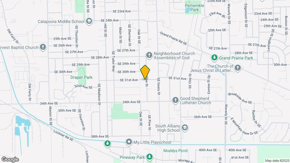 3102 SE Pine St Map and Location Details